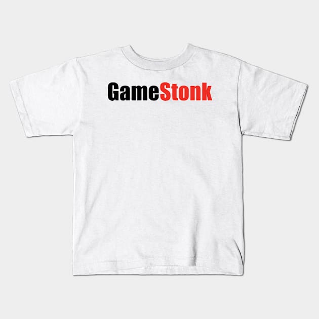 WSB GameStonk Kids T-Shirt by djhyman